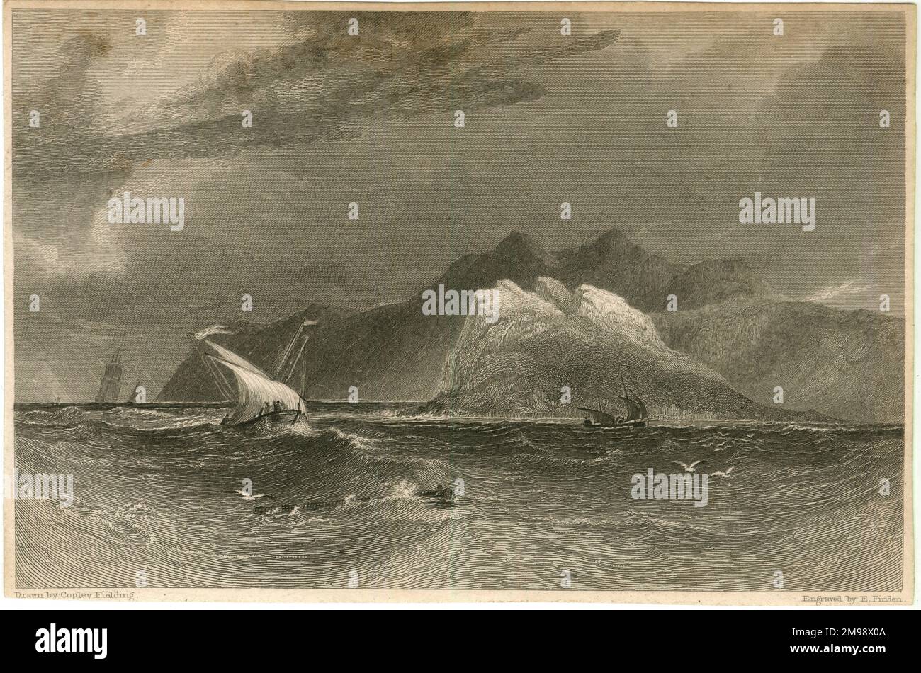 Lover's Leap, Capo Lefkada (Lefkas), Grecia - il poeta Sappho presumibilmente balzato alla sua morte da qui, circa 580 a.C. Foto Stock