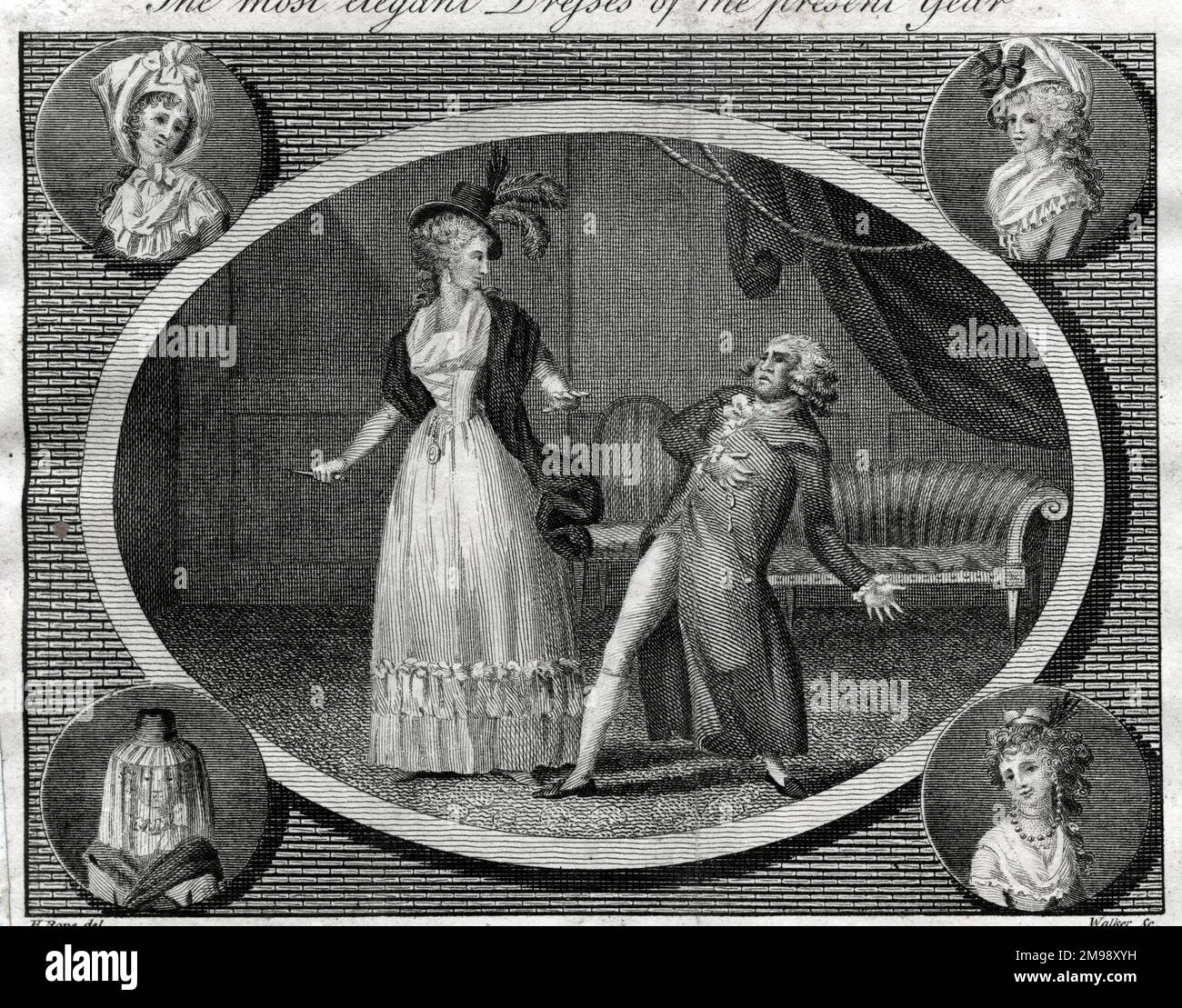 Rivoluzione francese - Charlotte Corday assassina Jean-Paul Marat a casa sua. Foto Stock