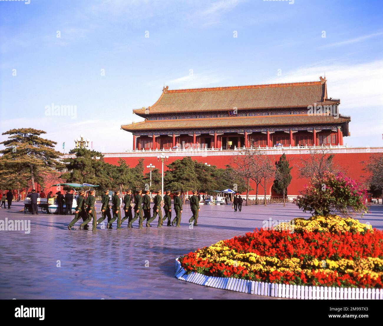 Porta Duanmen (porta della rettitudine), la Città Proibita (Zǐjìnchéng), Dongcheng, Pechino, Repubblica popolare Cinese Foto Stock