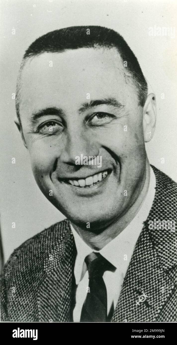 CAPT Virgil Ivan ?Gus? Grissom, USAF, 1926-1967, aprile 1961. Foto Stock