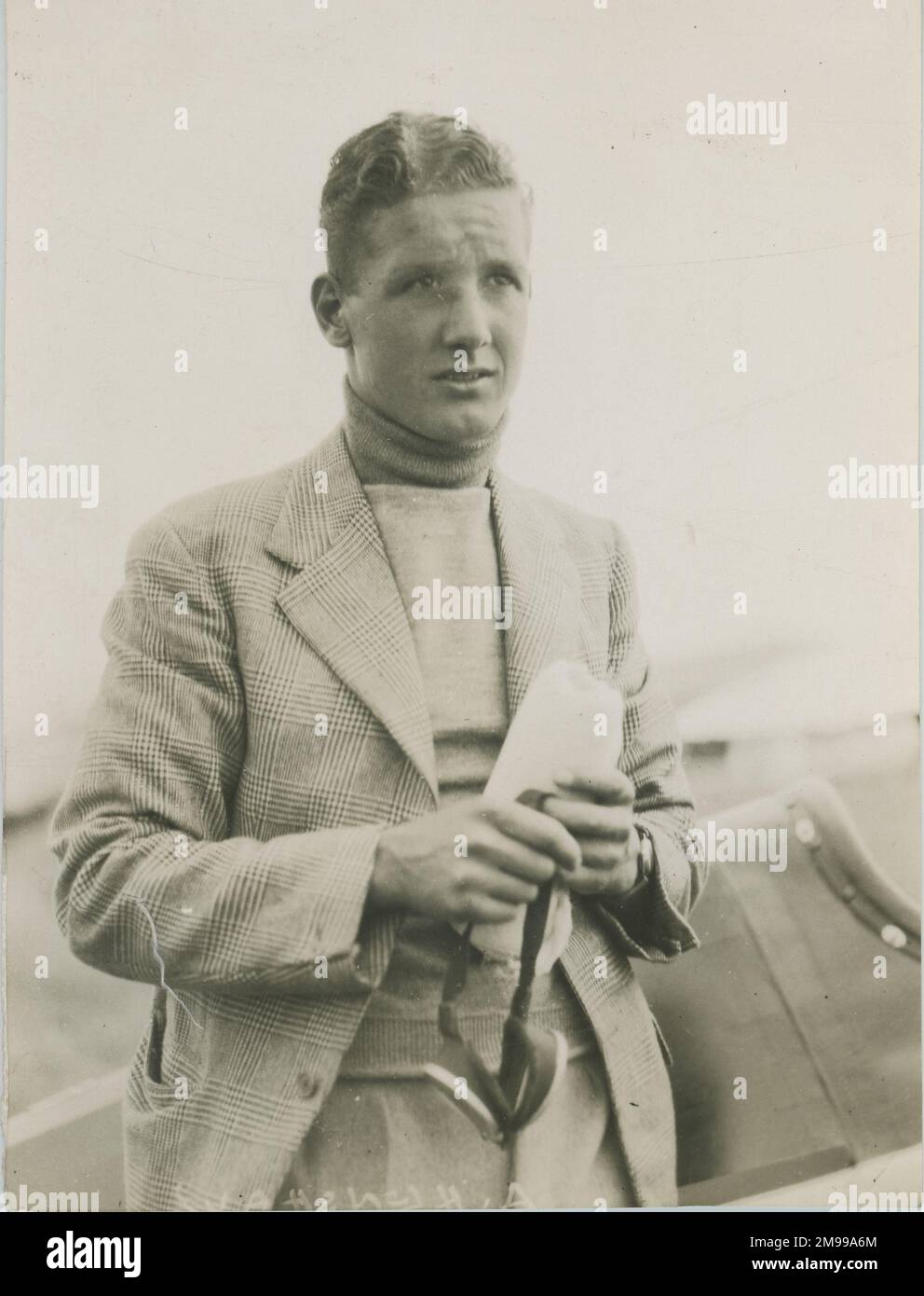 Alex Henshaw, 1912-2007. Foto Stock