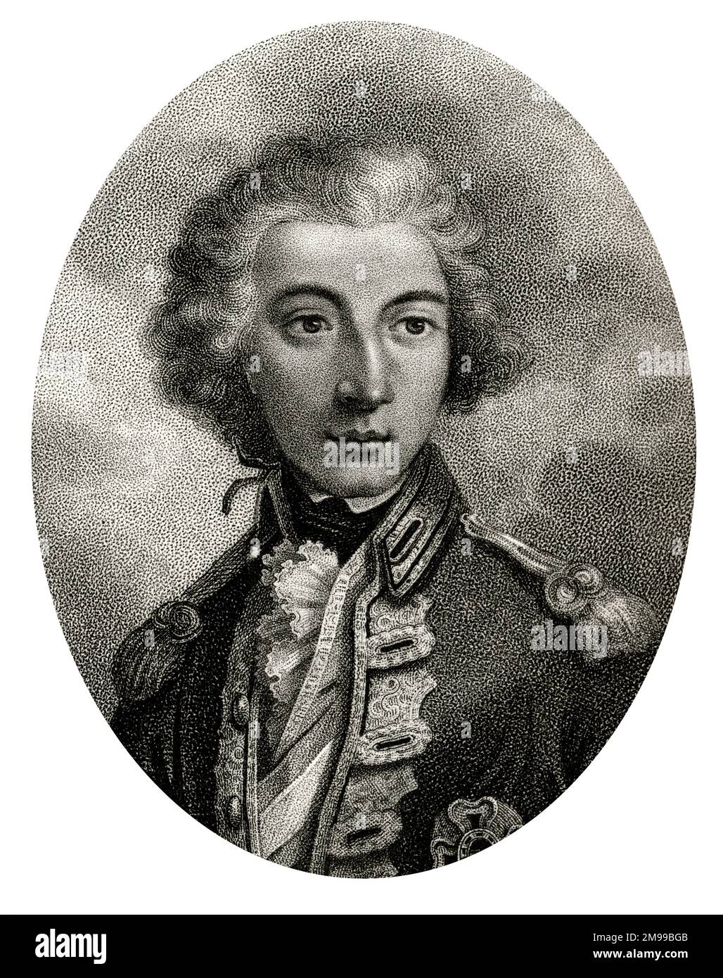 Carlo, Arciduca d'Austria, Duca di Teschen (1771-1847), comandante dell'esercito. Foto Stock