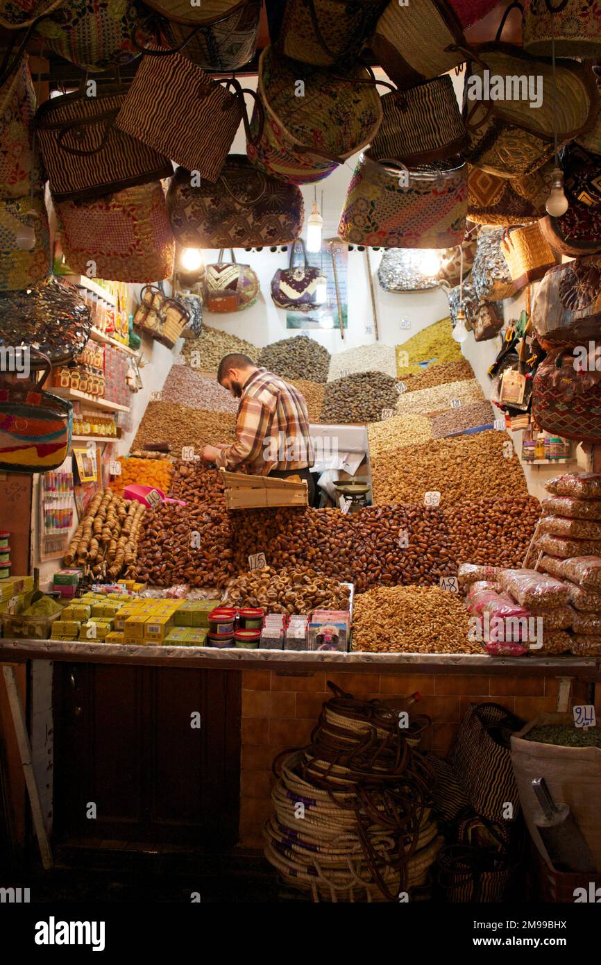 Souk, Marrakech, Marocco Foto Stock