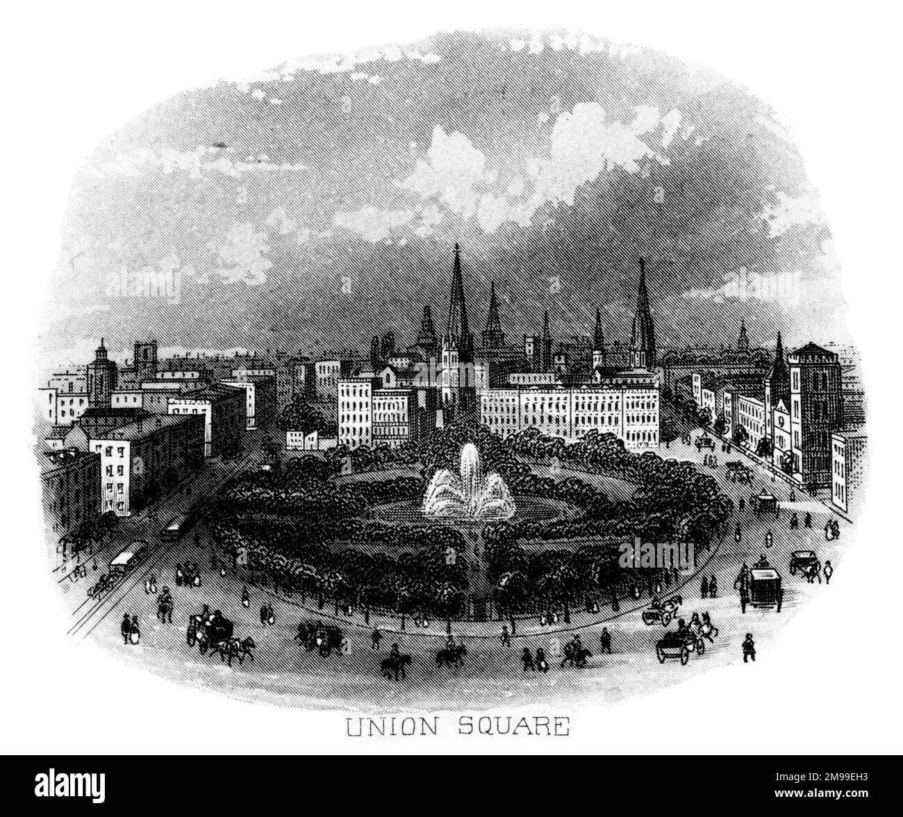 Union Square, New York, Stati Uniti. Foto Stock