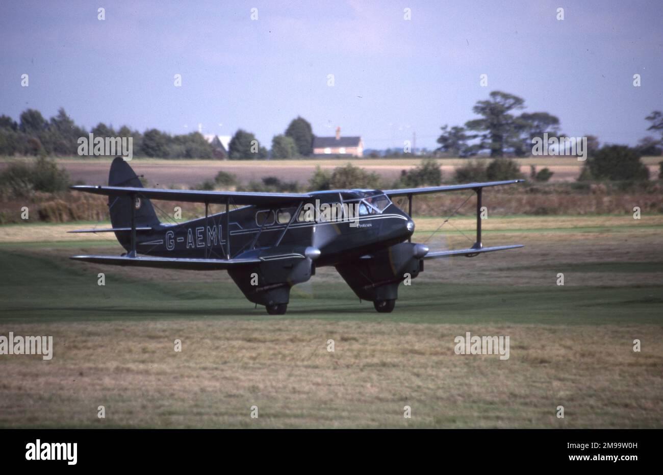 De Havilland DH.89A Dragon rapide (c/n6337) - G-AEML 'Proteus'. Foto Stock