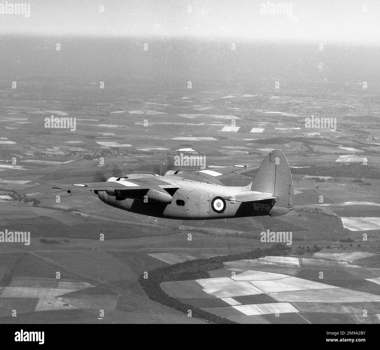 Percival Sea Prince T Mk.1 WF118 (msn PAC/57/12)WF118. Il primo volo è stato effettuato il 28 giugno 1951, consegnato il 13 agosto 1951. Registrato come G-DACA a disposizione, presso St. Athan entro il 2013. Foto Stock