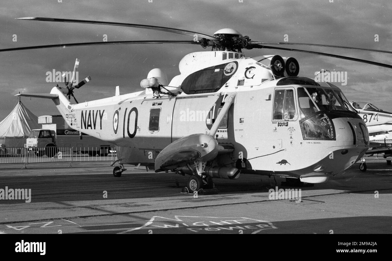 Westland Sea King Mk.50 N-16-125 Shark 10 della Royal Australian Navy Foto Stock