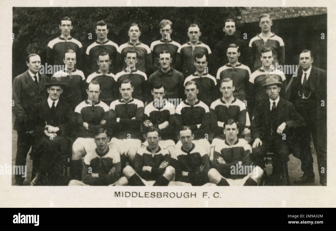 Middlesbrough Football Club - squadra Foto Stock