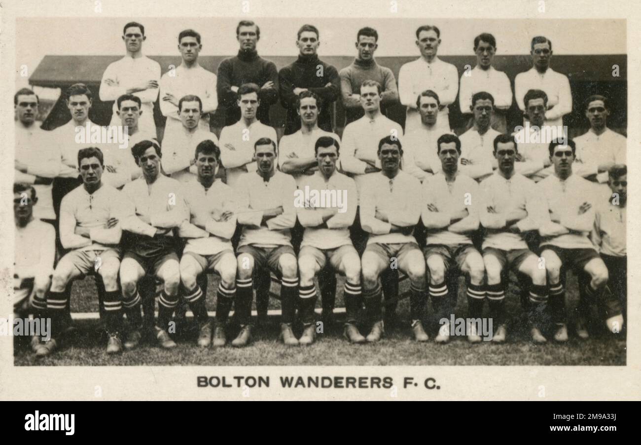 Bolton Wanderers Football Club - squadra Foto Stock