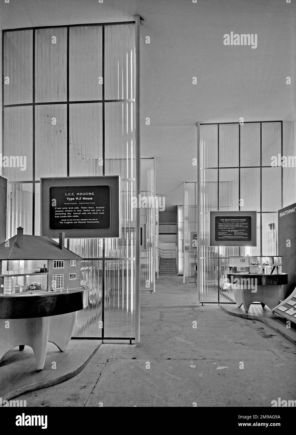 Il Daily Herald Modern Homes Exhibition - si tiene presso Dorland Hall, dal 25 marzo al 27 maggio 1947 Foto Stock