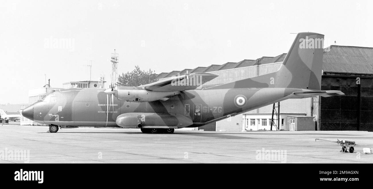 Armee de l'Air - Transall C-160F 61-2G (msn F89), di FT61. (Transall â€“ trasporto Allianz). Foto Stock