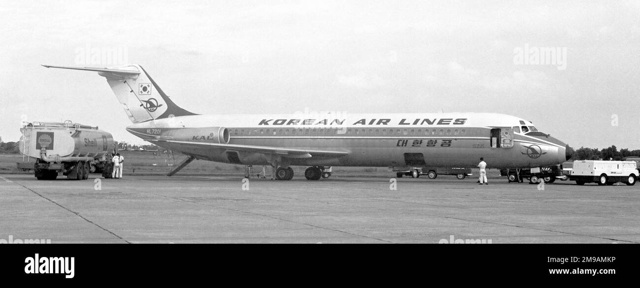 McDonnell Douglas DC-9-32 HL7201 (msn Foto Stock