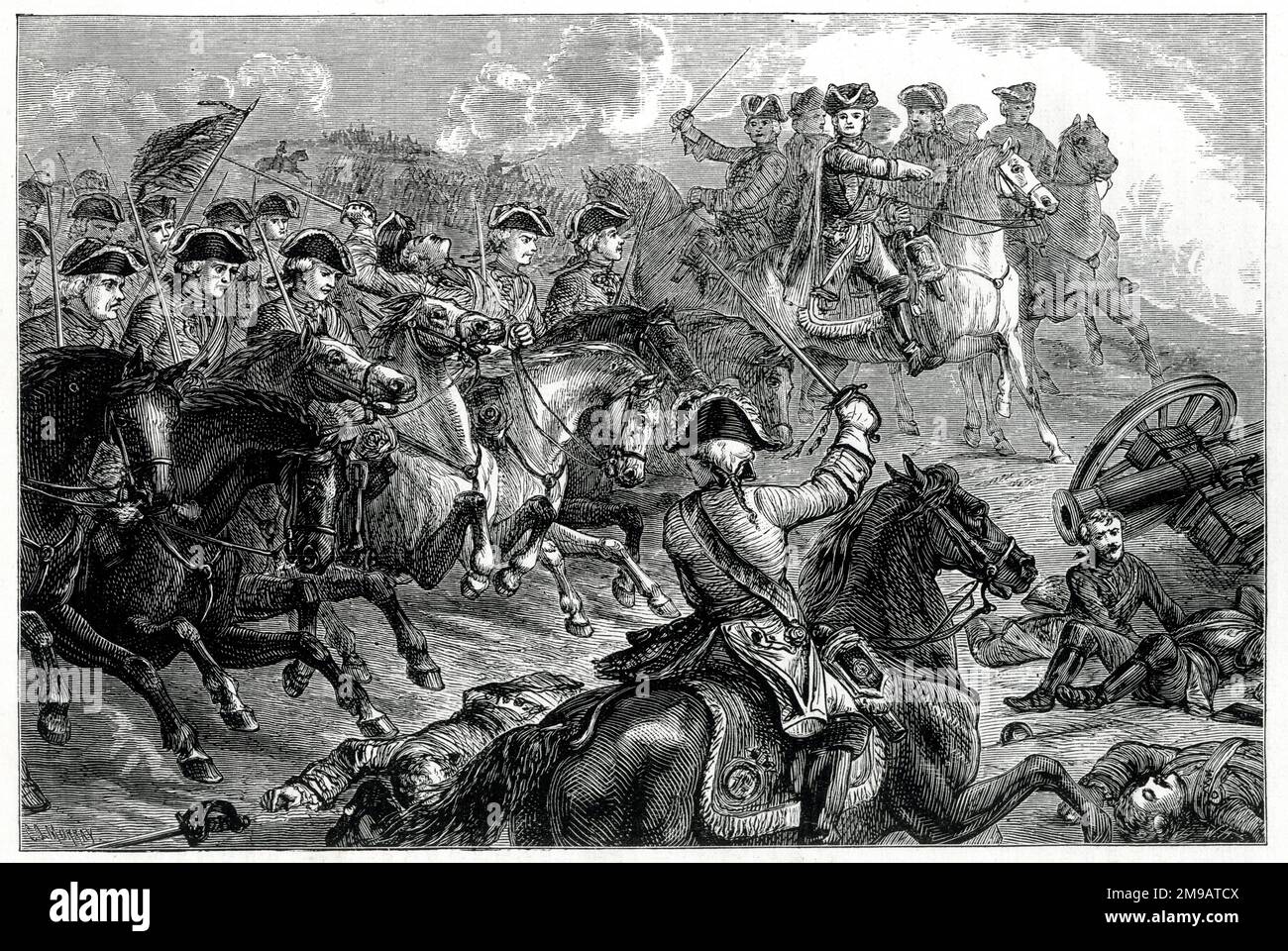 La guerra di successione austriaca immagini e fotografie stock ad alta