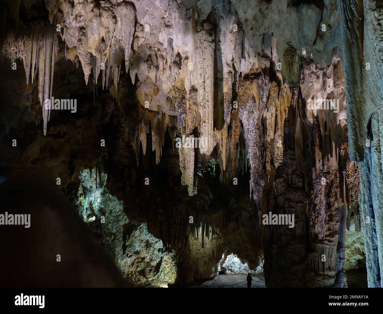 Grotta di Nerja Foto Stock