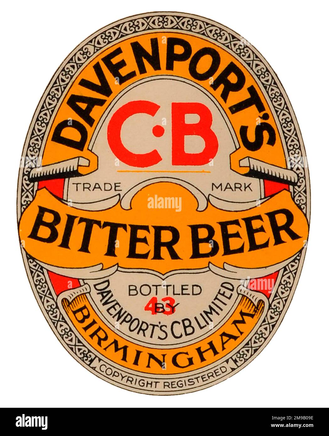 Birra alla spina di Davenport Foto Stock