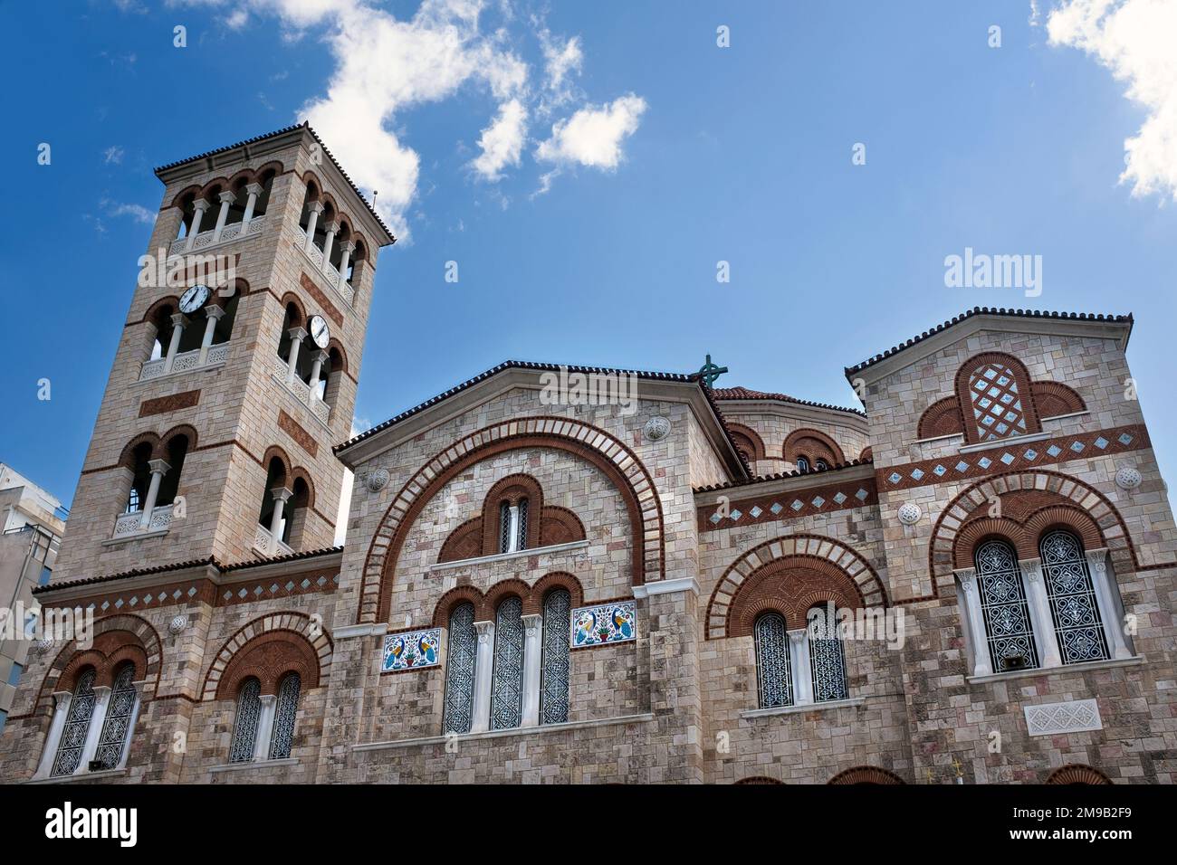 Chiesa di Ieros Naos Agia Triada (Chiesa della Santissima Trinità), Pireo, Atene, Grecia Foto Stock
