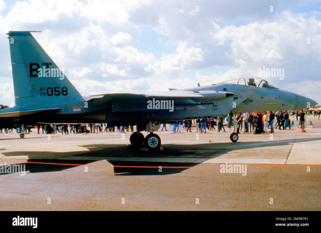 United States Air Force (USAF) - McDonnell Douglas F-15C-25-MC Eagle 79-0058 (msn 0603/C127, codice base 'BT') Foto Stock