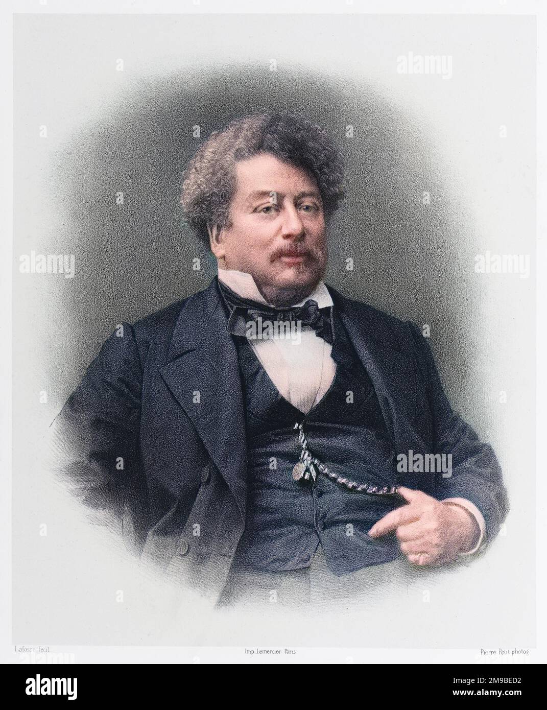 ALEXANDRE DUMAS (PERE) (1802 - 1870), scrittore francese ('Les Trois Mousquetaires' & c). Foto Stock