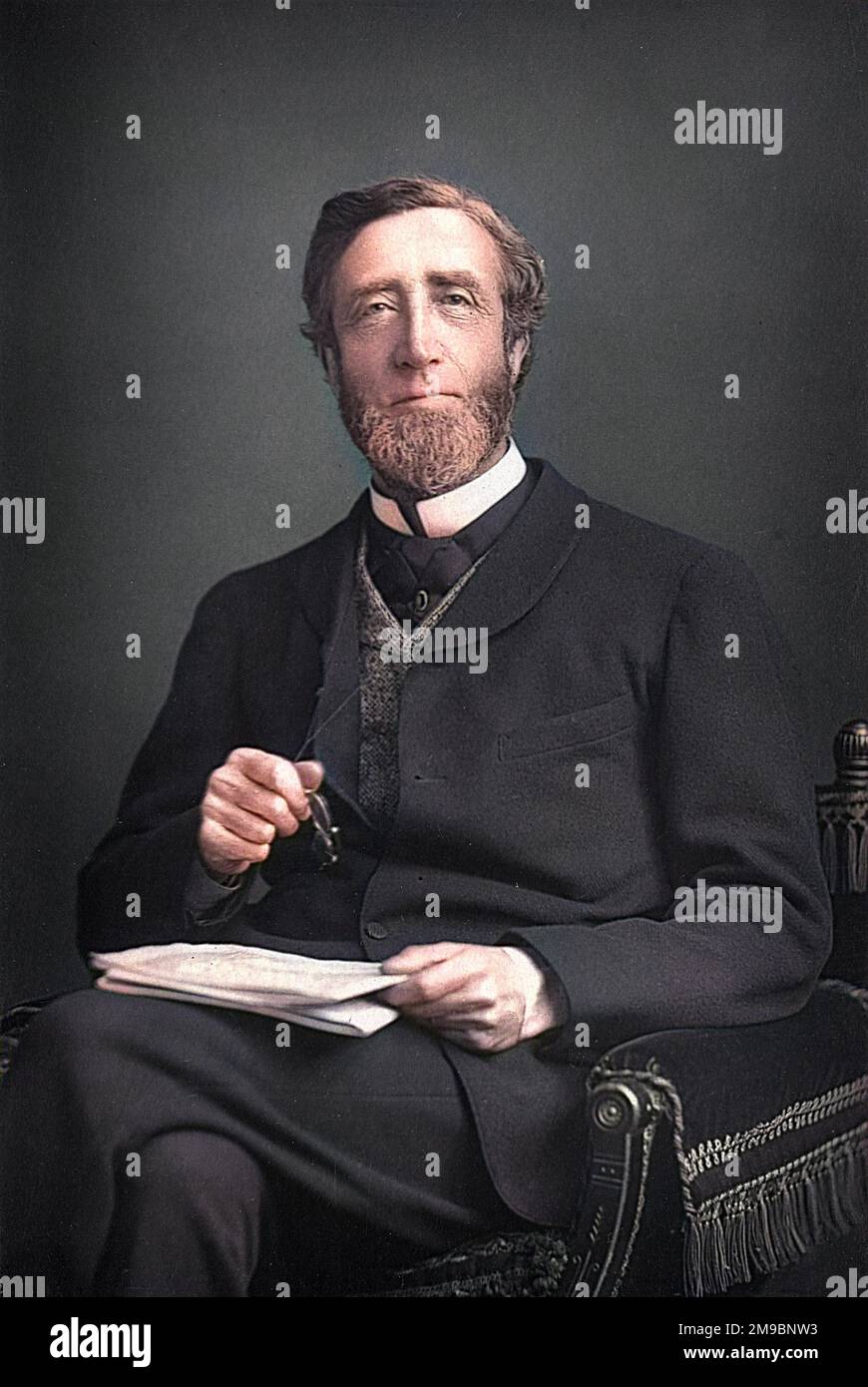 ARTHUR WELLESLEY, primo visconte PELARE figlio di Signore Robert Peel statesman, presidente della Camera dei Comuni. Foto Stock