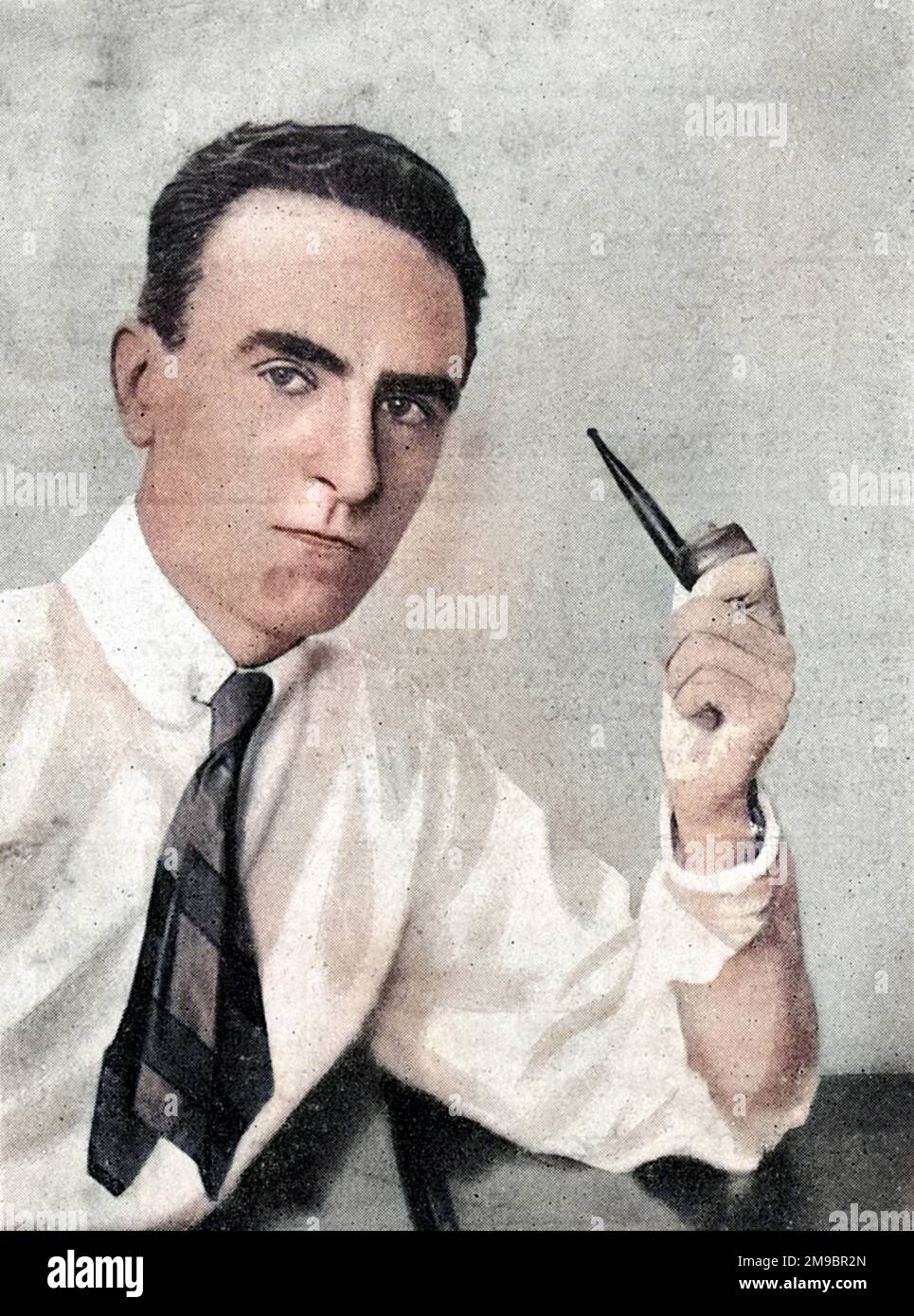 SAX ROHMER (vero nome: Arthur Henry Sarsfield Ward) scrittore thriller popolare tra cui la serie fu Manchu. Foto Stock