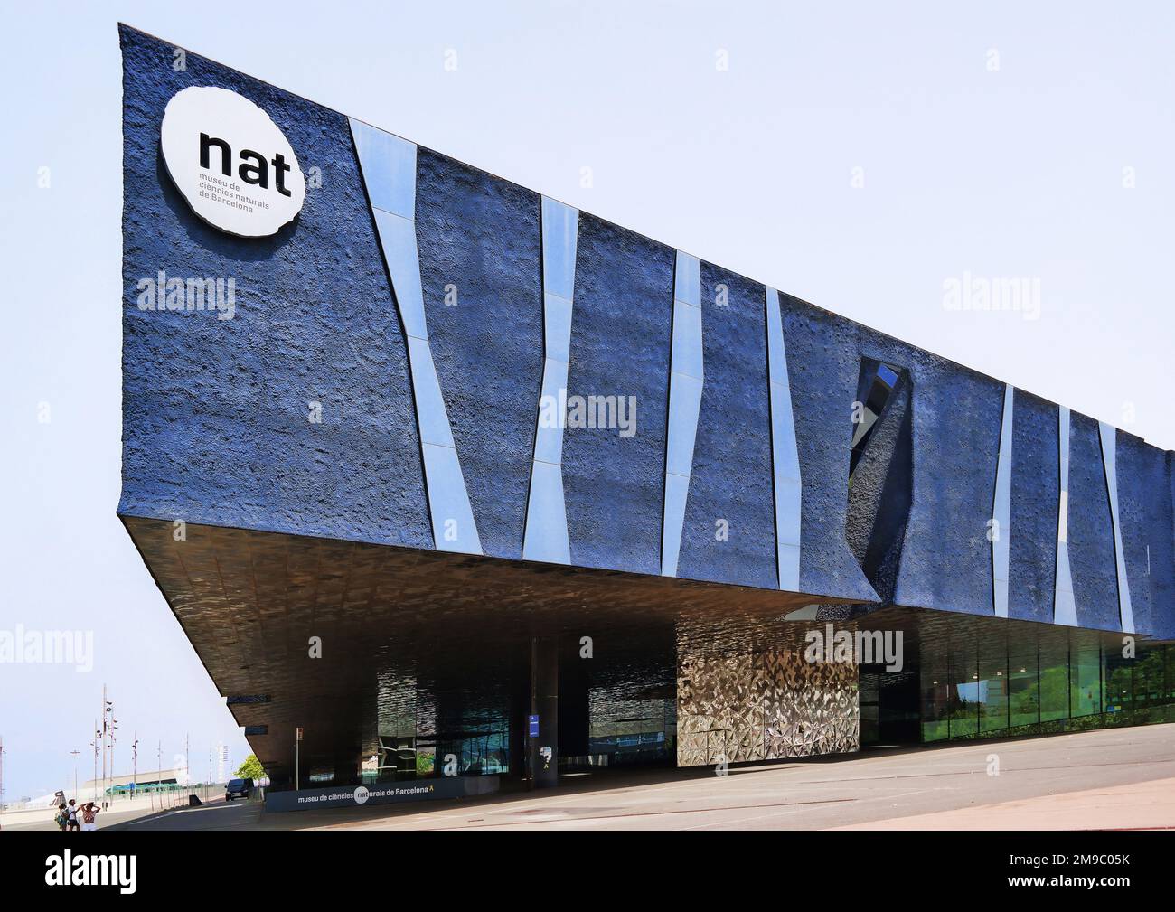 Barcellona, Spagna, maggio 2018: Il Museo di Scienze naturali di Barcellona, Museu de Ciencies Naturals de Barcelona progettato da Herzog de Meuron Foto Stock