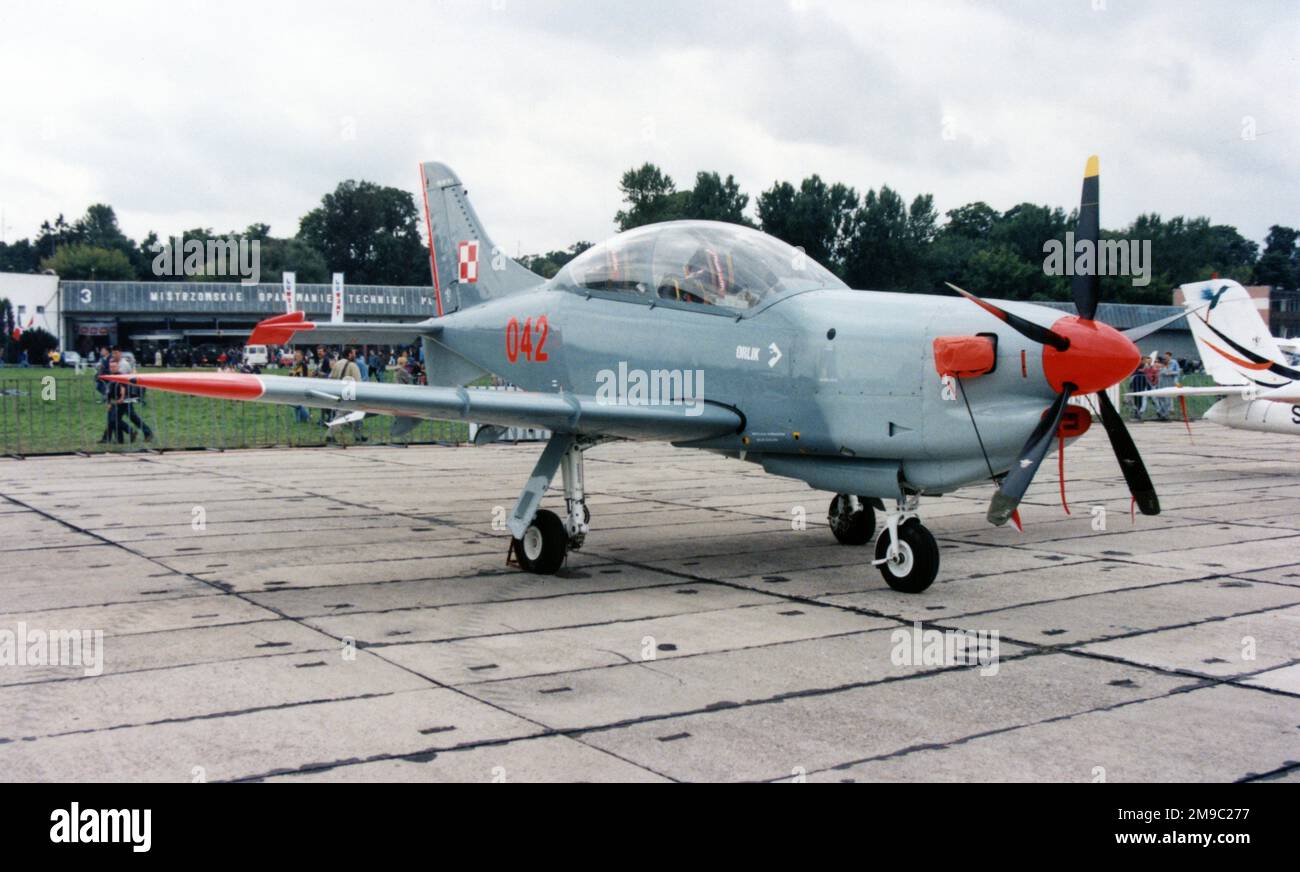 Polish Air Force - PZL-Okecie PZL-130TC-II Turbo Orlik 042 (msn 04960042 Foto Stock