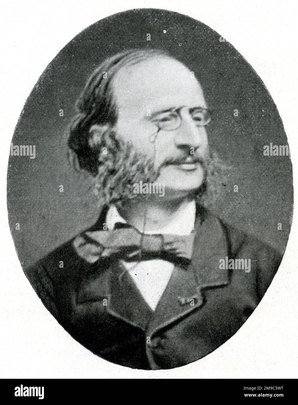 Jacques Offenbach (1819-1880), compositore tedesco-francese di opere e operette. Foto Stock