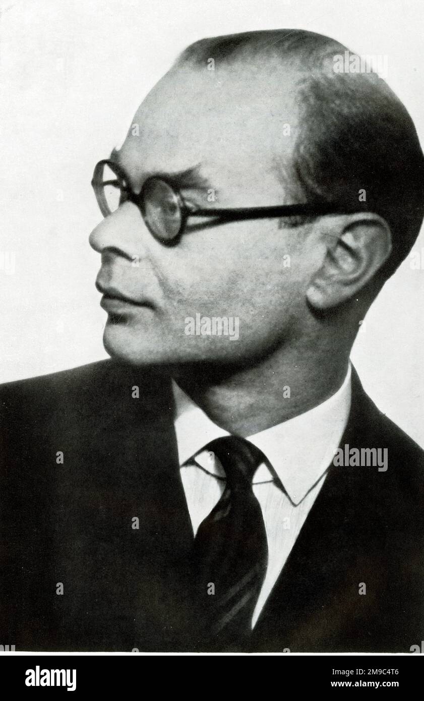 John K M Rothenstein (1901-1992), storico e amministratore dell'arte britannico, direttore della Tate Gallery, Londra, dal 1938 al 1964. Foto Stock