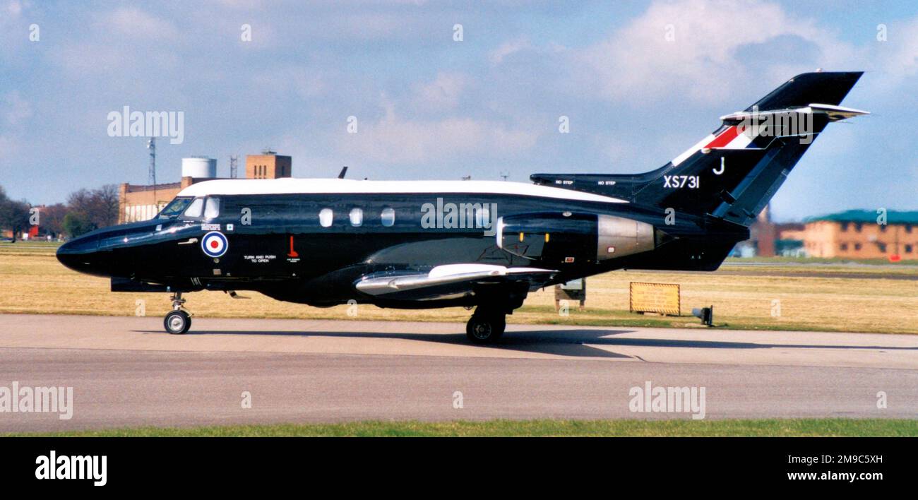 Royal Air Force - Hawker Siddeley Dominie T.1 XS731 / J (msn 25055), di 6 FTS. Foto Stock