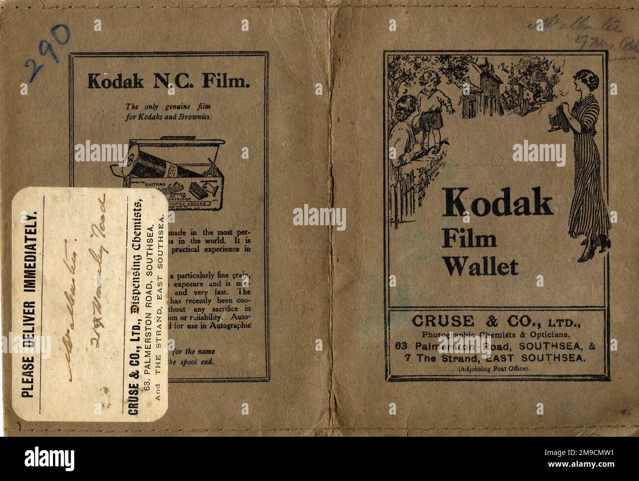 Pellicola Kodak wallet Foto Stock