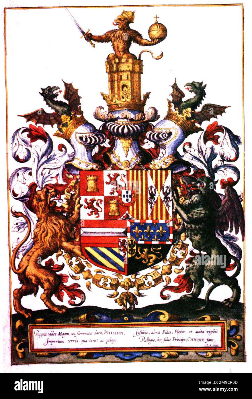 Cormorale di Re Filippo II Foto Stock