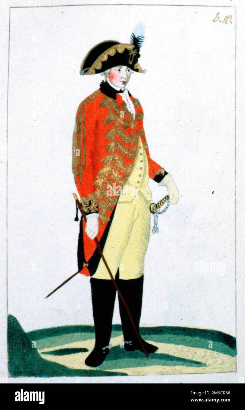 Gens D'Armes, uomo francese alle armi Foto Stock