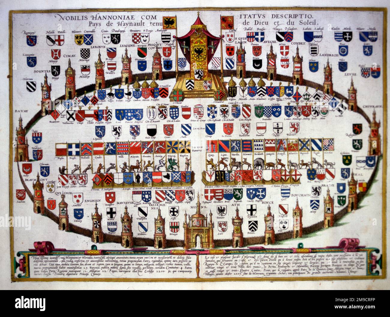 La nobiltà di Hannover, Germania - Nobilis Hannoniae Foto Stock