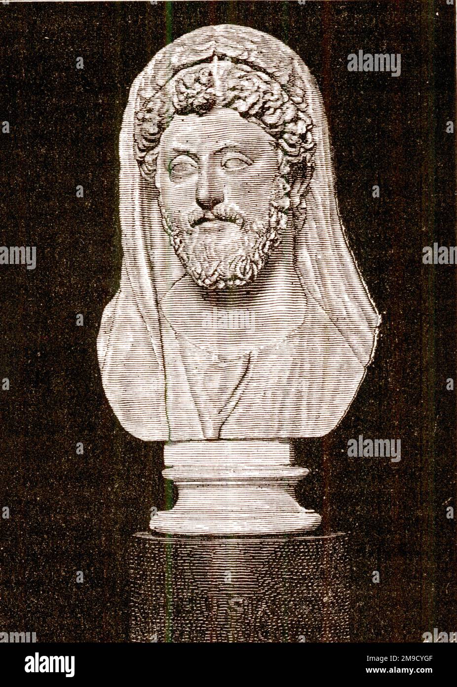 Imperatore romano - Marco Aurelio Foto Stock