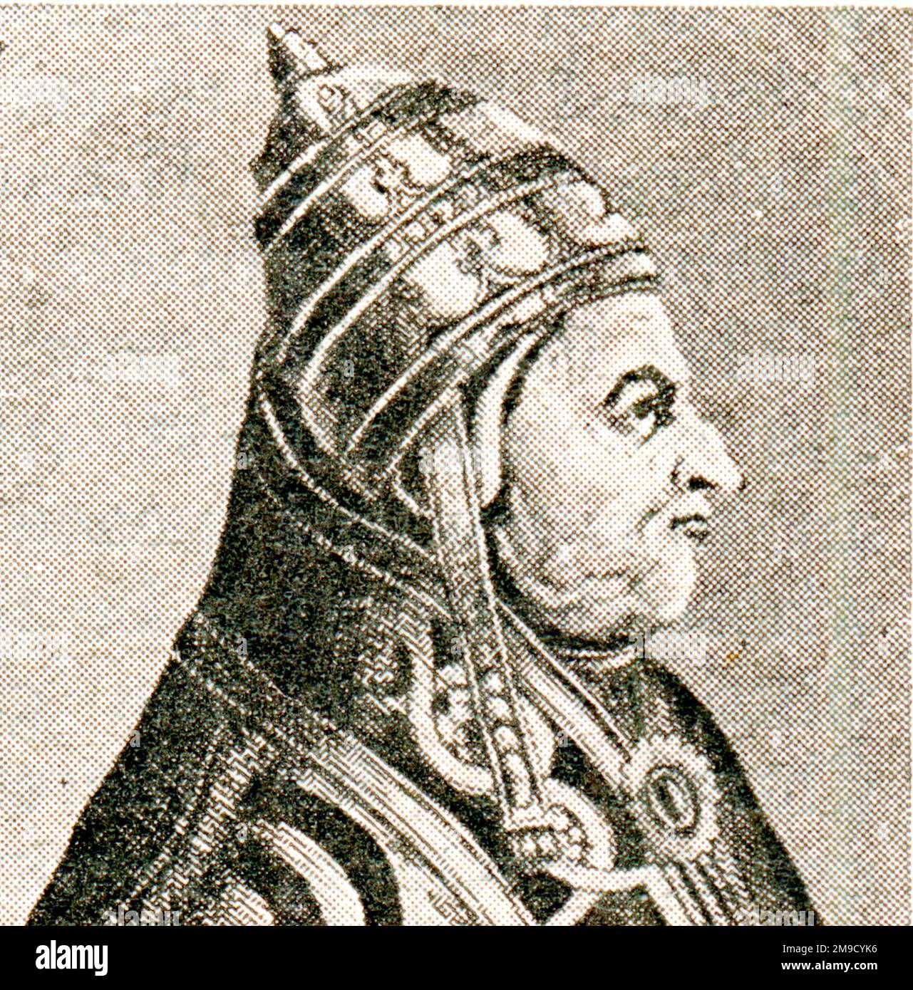 Papa Pio II (1458 - ) Foto Stock