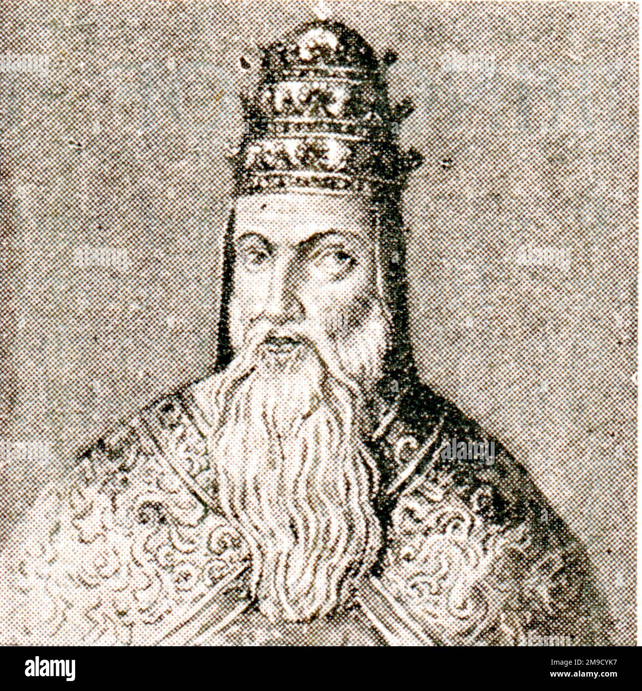 Ante Papa Felix V (1439 -) Foto Stock