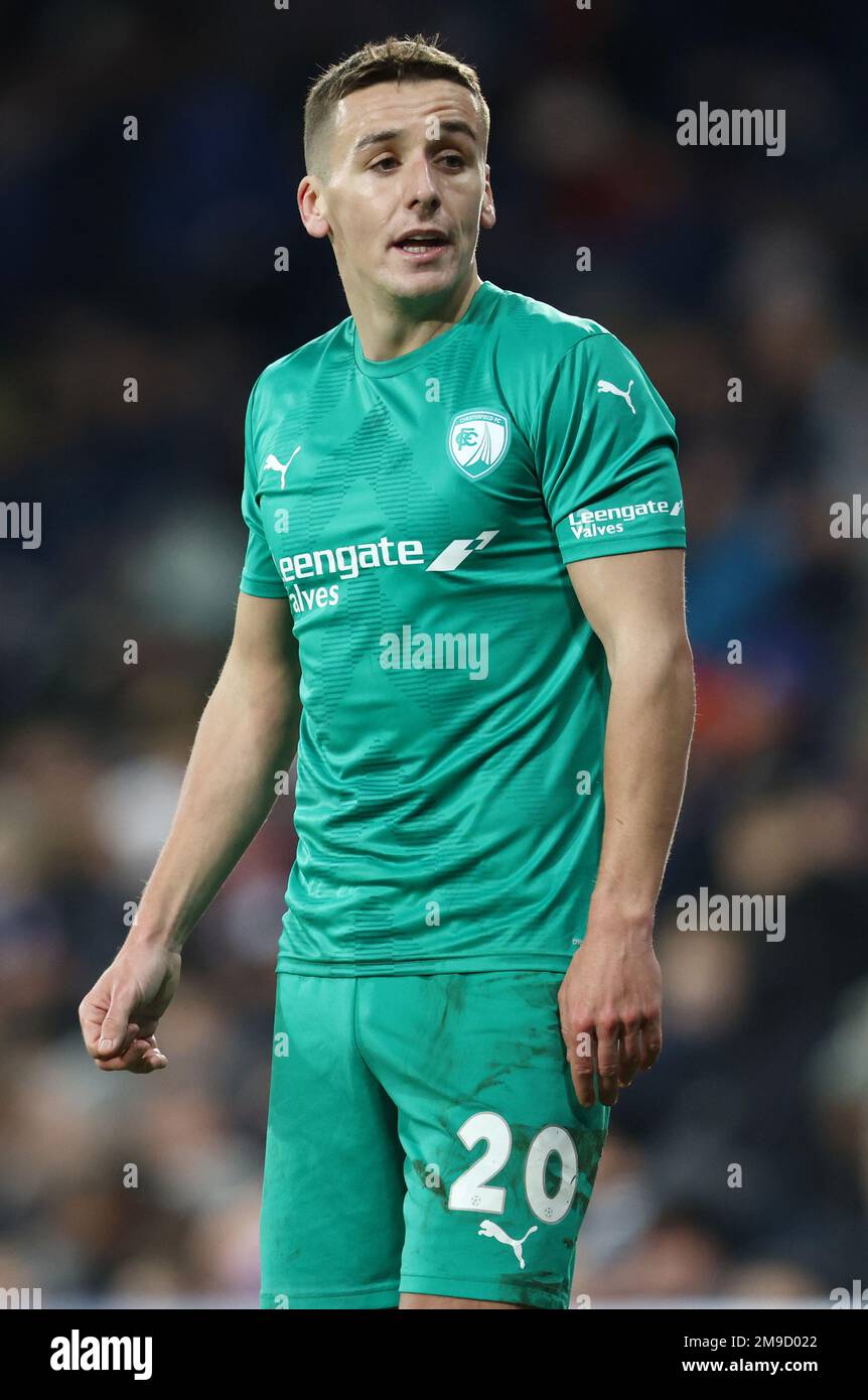 West Bromwich, Regno Unito. 17th Jan, 2023. Jeff King of Chesterfield durante la partita della fa Cup agli Hawthorns, West Bromwich. Il credito dell'immagine dovrebbe essere: Darren Staples/Sportimage Credit: Sportimage/Alamy Live News Foto Stock