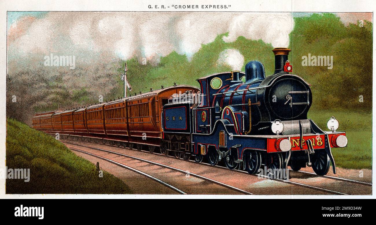 Motori per treni - CER Cromer Express Foto Stock