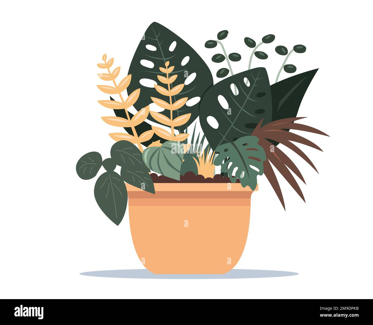 Divano verde per riunioni davanti alla TV. arredamento per la casa. illustrazione del vettore piatto. Illustrazione Vettoriale