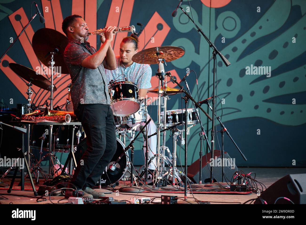 Ravi Coltrane al Monterey Jazz Festival 65th Foto Stock