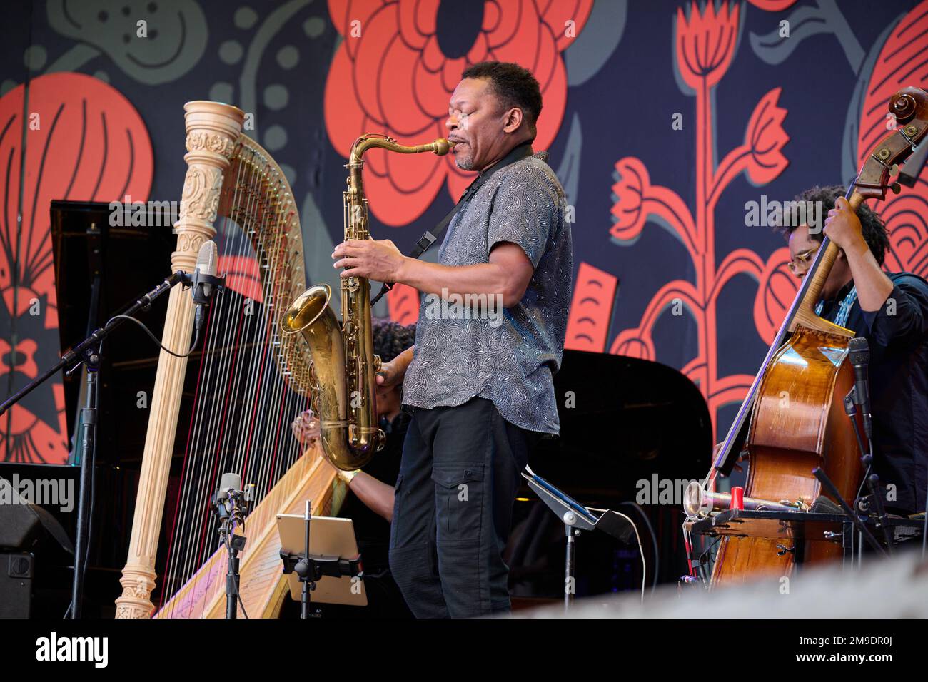 Ravi Coltrane al Monterey Jazz Festival 65th Foto Stock