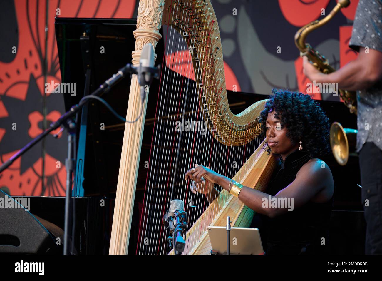 Brandee giovani al Monterey Jazz Festival 65th Foto Stock