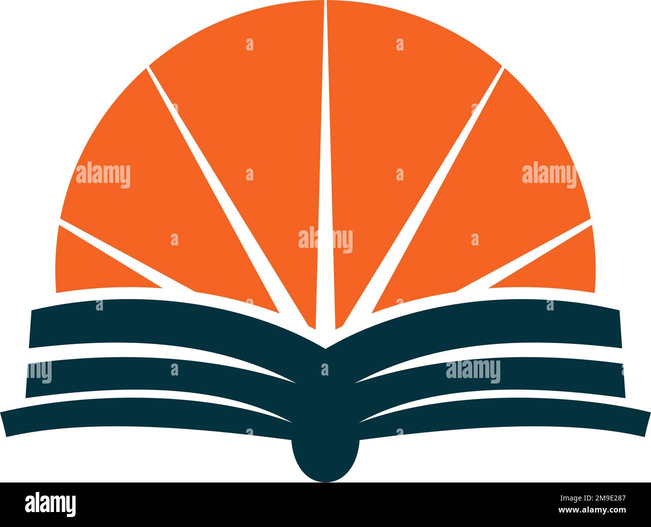 Modello di logo Education online icona illustrazione identità del marchio Illustrazione Vettoriale