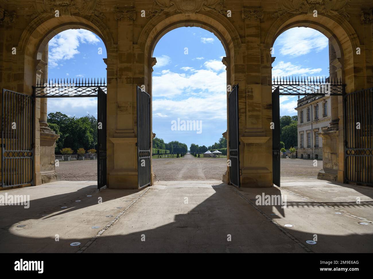 Luneville Castello, ex Luenstadt, Meurthe-et-Moselle Dipartimento, Grand Est Regione, Lorena, Francia Foto Stock