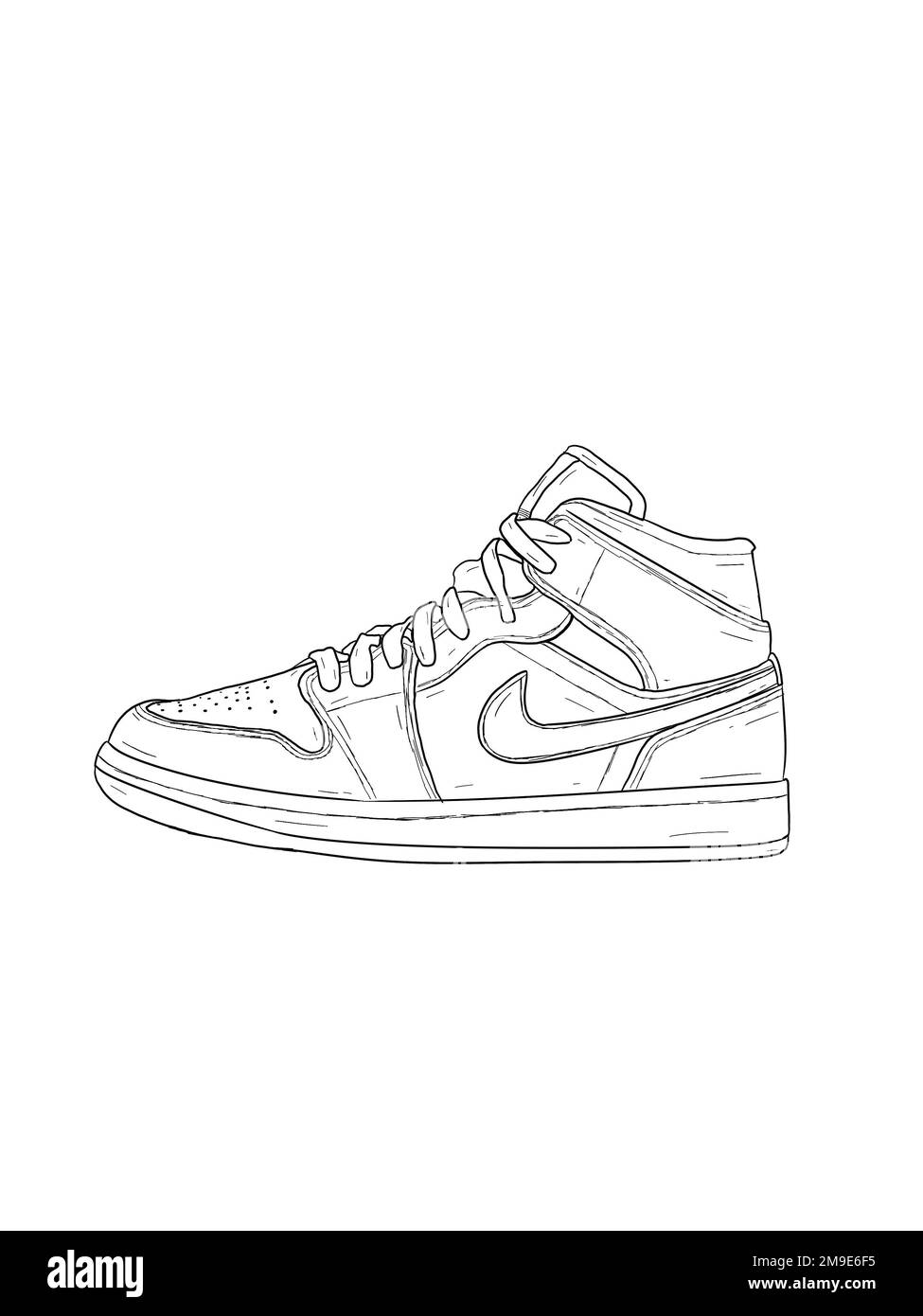 Disegno scarpe nike air Immagini senza sfondo e Foto Stock ritagliate -  Alamy