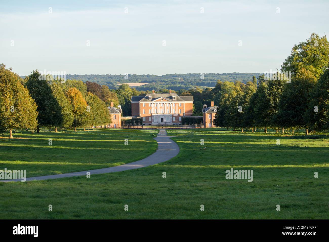 Chevening House vicino Sevenoaks nel Kent. Sede del Segretario di Stato britannico per gli affari esteri e del Commonwealth e/o di altri membri del governo. Foto Stock