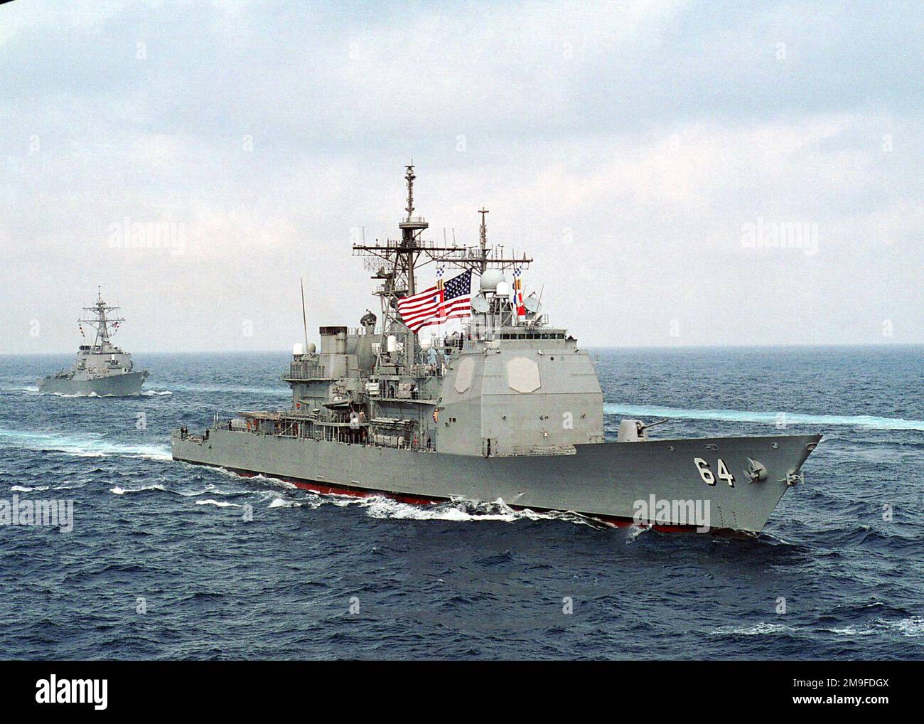 000925-N-6011D-002. Base: USS Gettysburg (CG 64) Nazione: Oceano Atlantico (AOC) Foto Stock