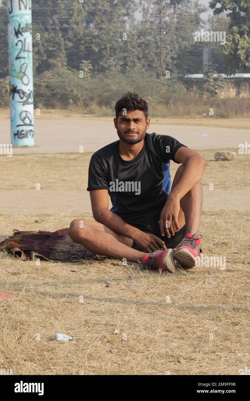 Mumbai, Maharashtra 01 Gen 2022: Sportivo in India Foto Stock