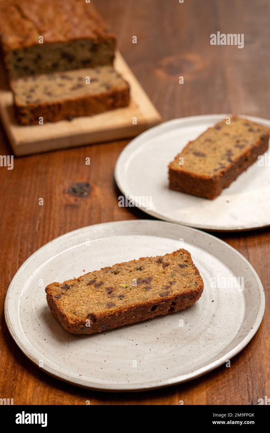 Zucchine al cioccolato Foto Stock