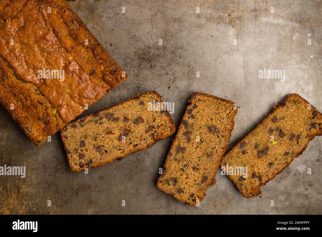 Zucchine al cioccolato Foto Stock